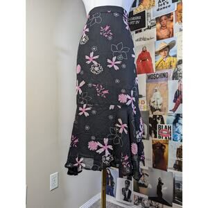 Floral Y2k Whimsy Skirt